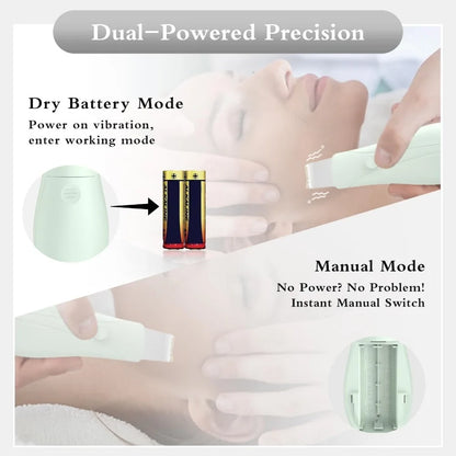 Electric Skin Scrubber Face Spatula