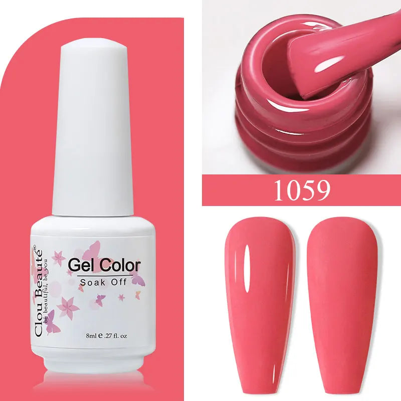Clou Beaute Gel Nail Polish 8ml