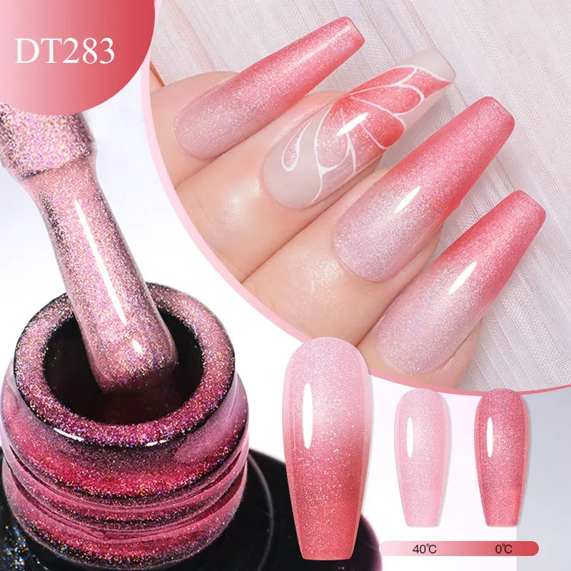 7ml Auroras Iridescent Thermal Colour Changing Gel Nail Polish