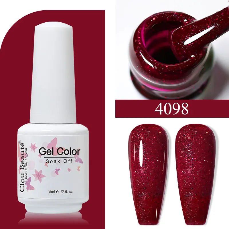 Clou Beaute Gel Nail Polish 8ml