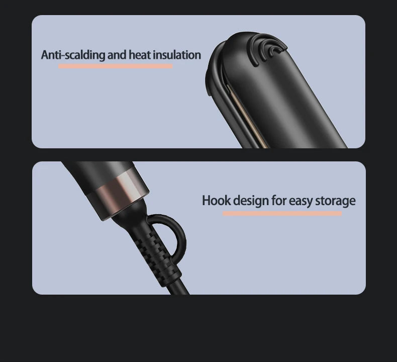 2 in 1 Hair straightener & curler