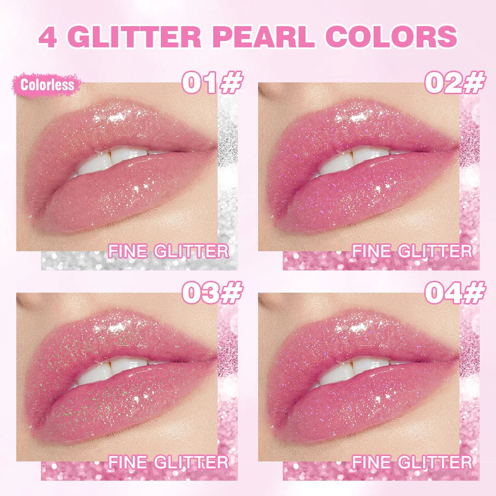 QIBEST Glitter Colour Changing Jelly Lipstick