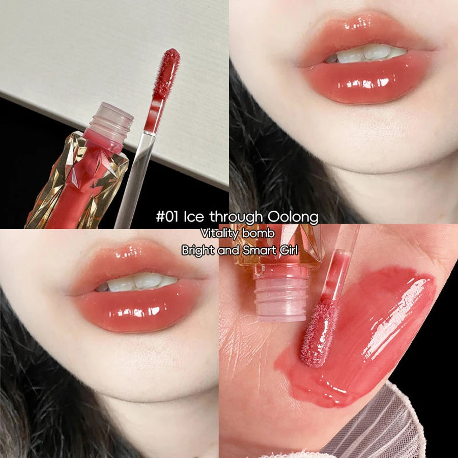 Long-lasting Moisturizing Mirror Glass Lip Gloss