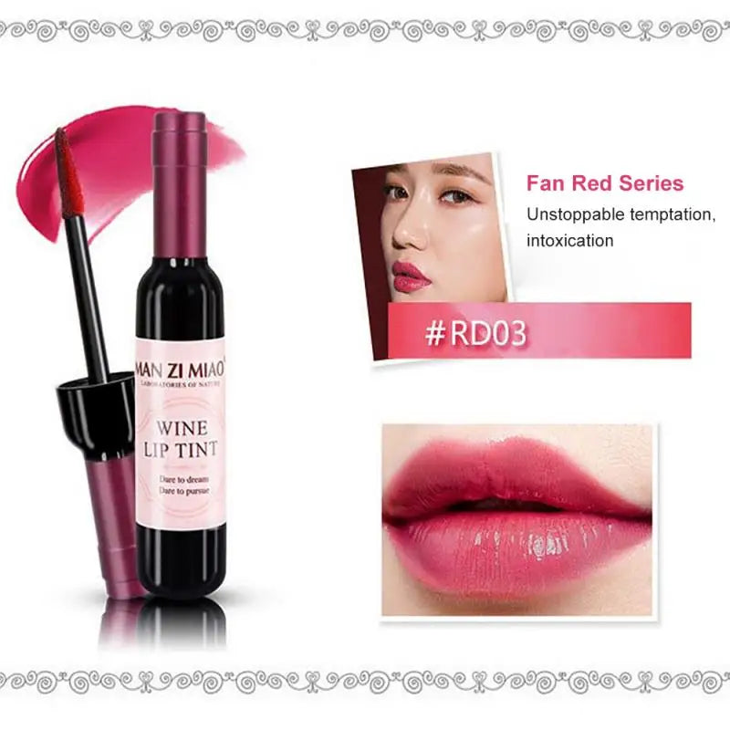 Wine Bottle Lip Tint - Waterproof