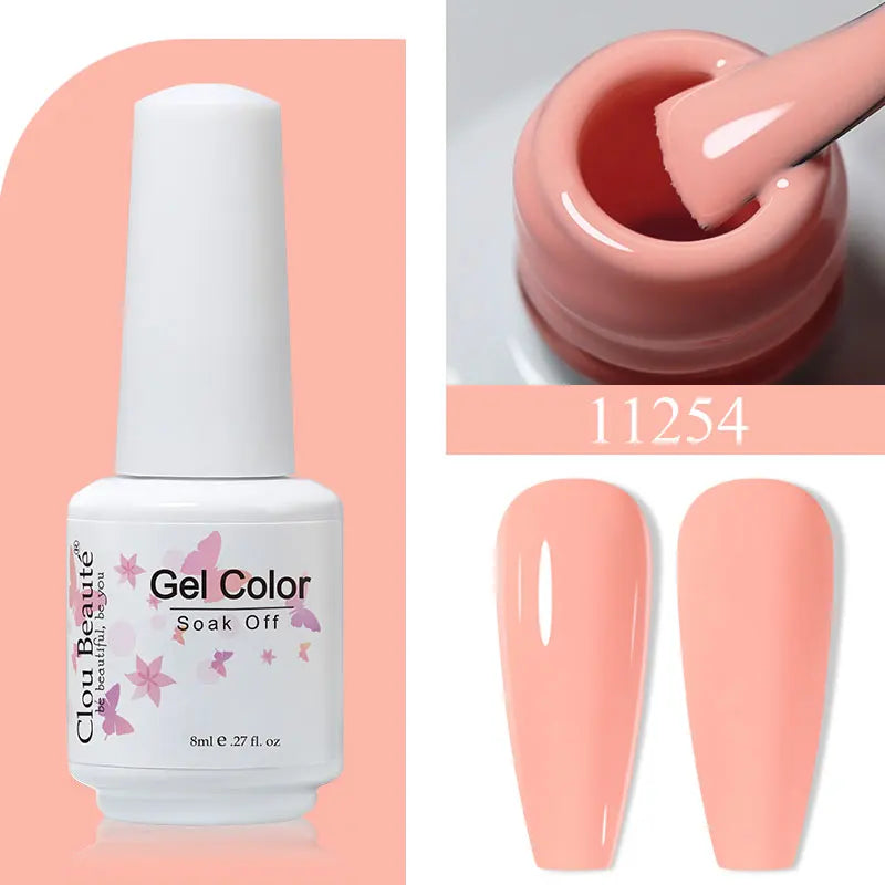 Clou Beaute Gel Nail Polish 8ml
