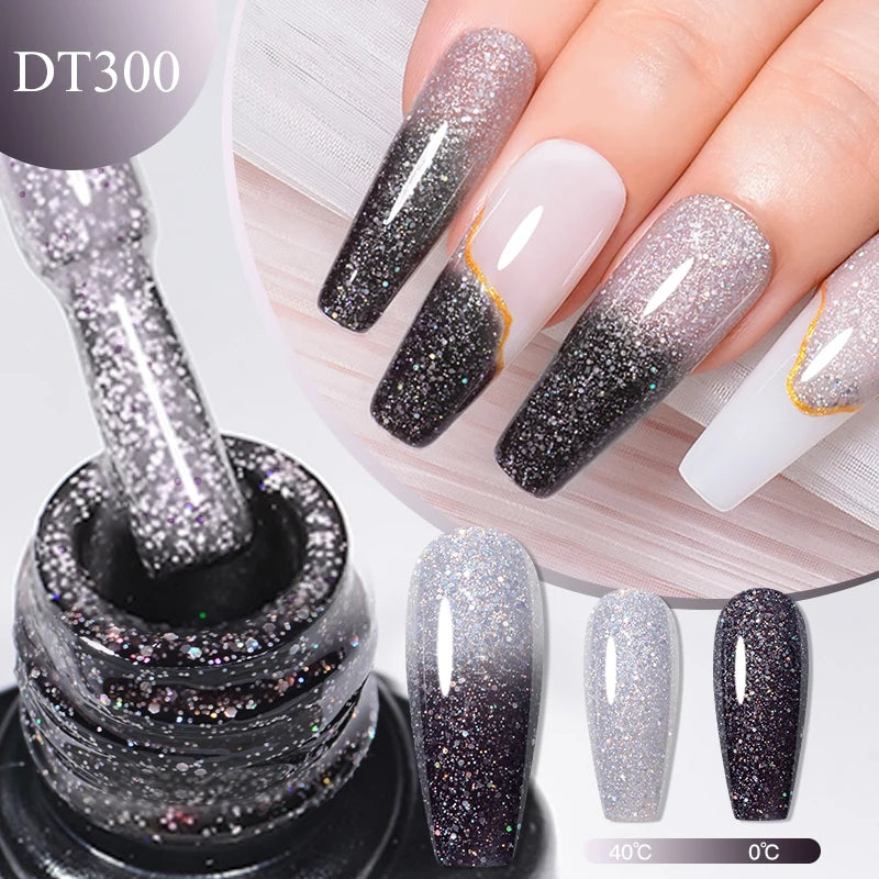 7ml Auroras Thermal Colour Changing Gel Nail Polish