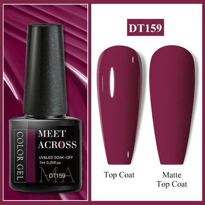 MEET ACROSS 7ml Gel Nail Polish