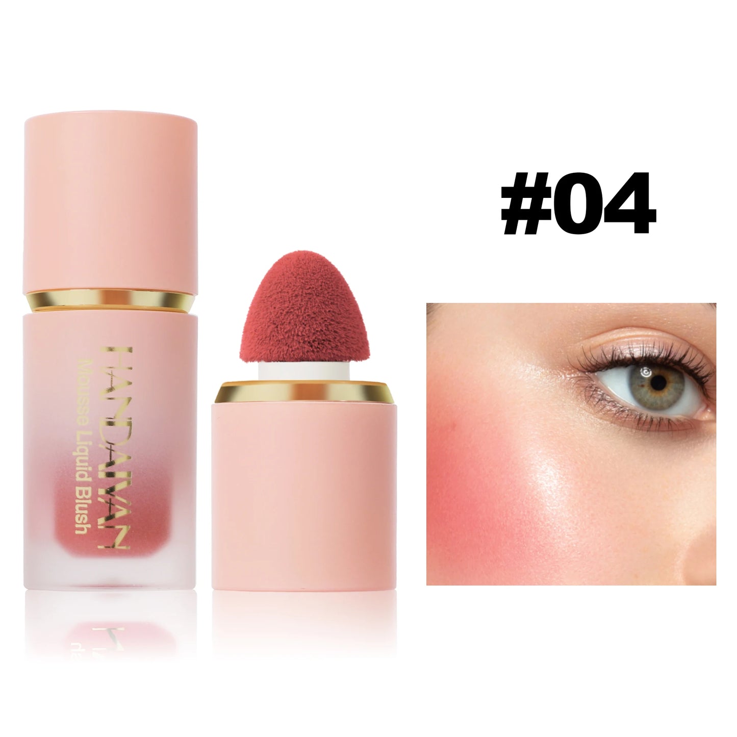 HANDAIYAN Matte Liquid Blush Long Lasting Waterproof