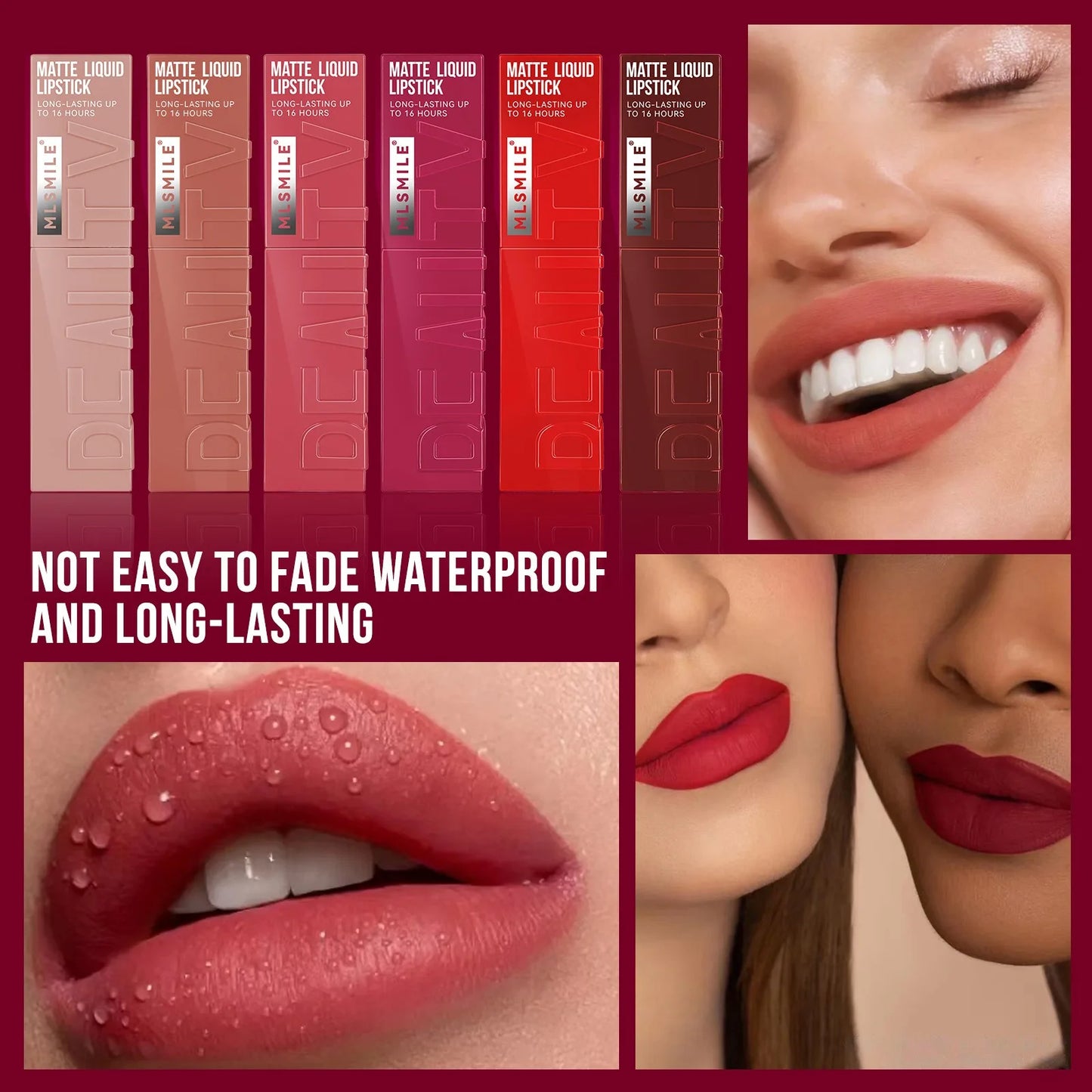 Long Lasting Velvet Matte Liquid Lipstick