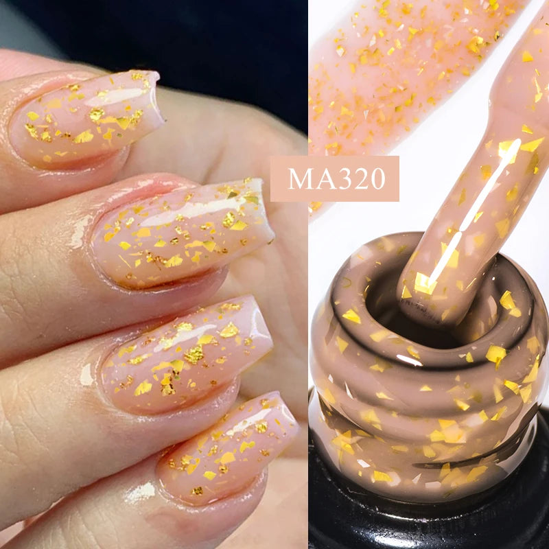 MEET ACROSS 7ml Glitter Gel Nail Polish