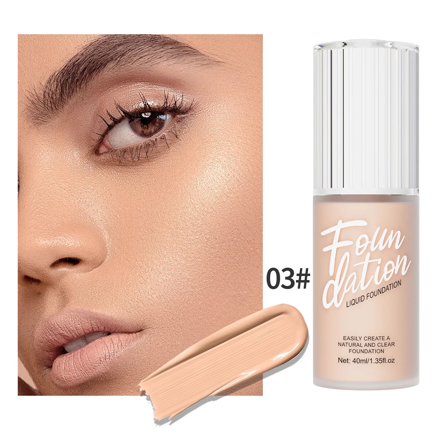 Waterproof Matte Liquid Foundation