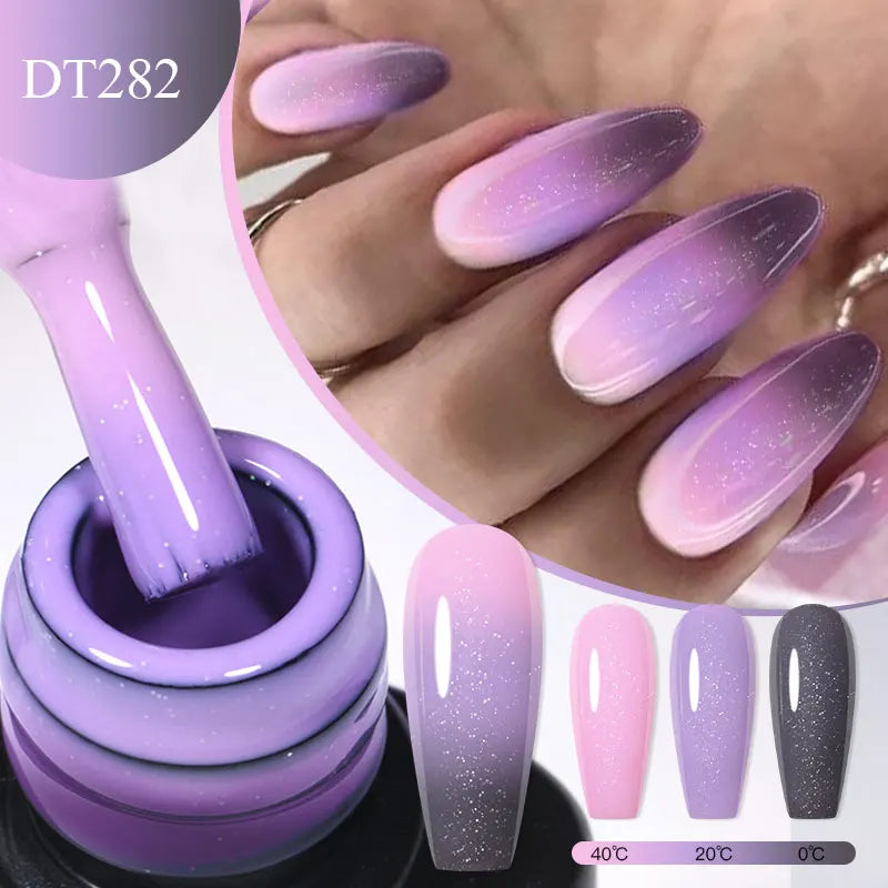 7ml Auroras Thermal Colour Changing Gel Nail Polish