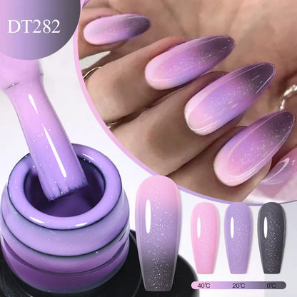 7ml Auroras Iridescent Thermal Colour Changing Gel Nail Polish