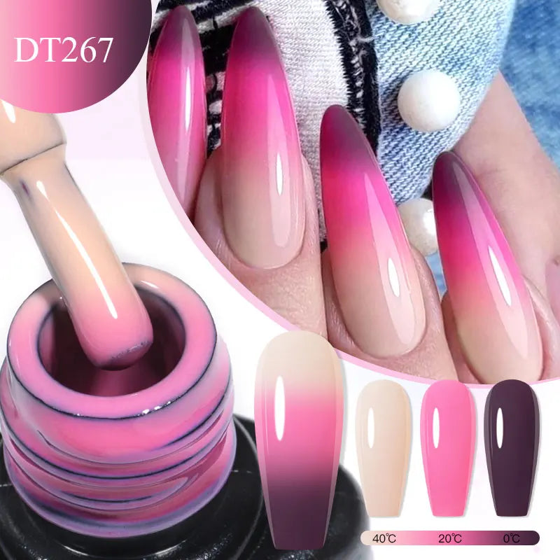 7ml Auroras Iridescent Thermal Colour Changing Gel Nail Polish