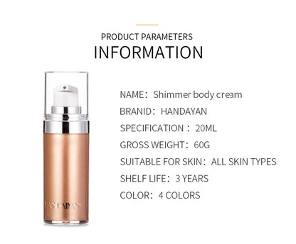 Body Shimmer Illuminator Cream