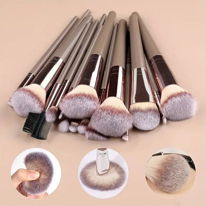 20 Piece Makeup Brush Set