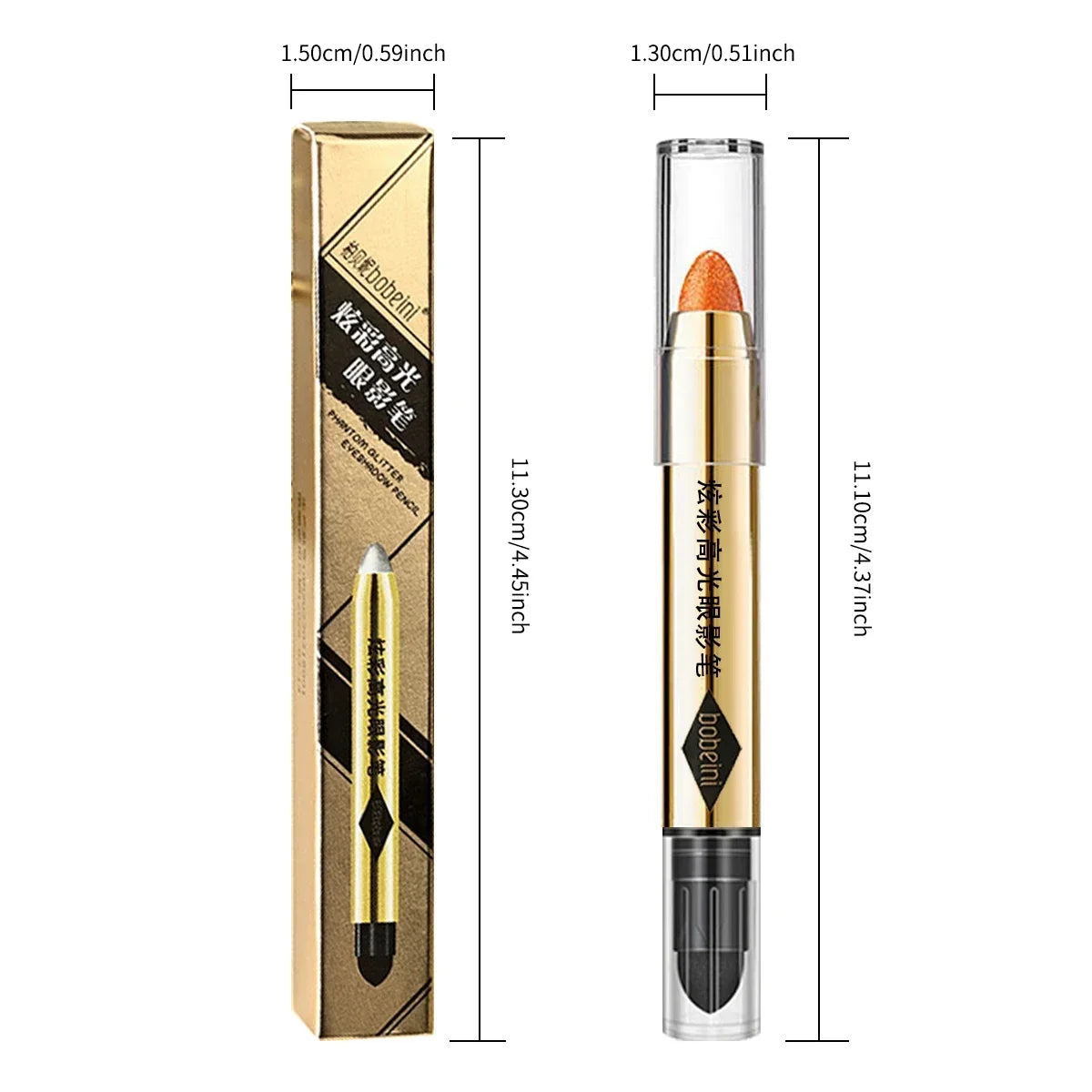 Double-Ended Eyeshadow Stick Waterproof Long Lasting