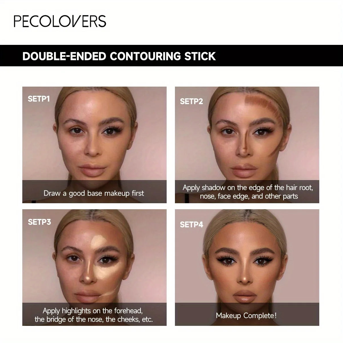 Double Ended Contour and Concealer Stick