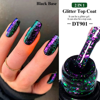 7ml Auroras Spotted Thermal Colour Changing Gel Nail Polish