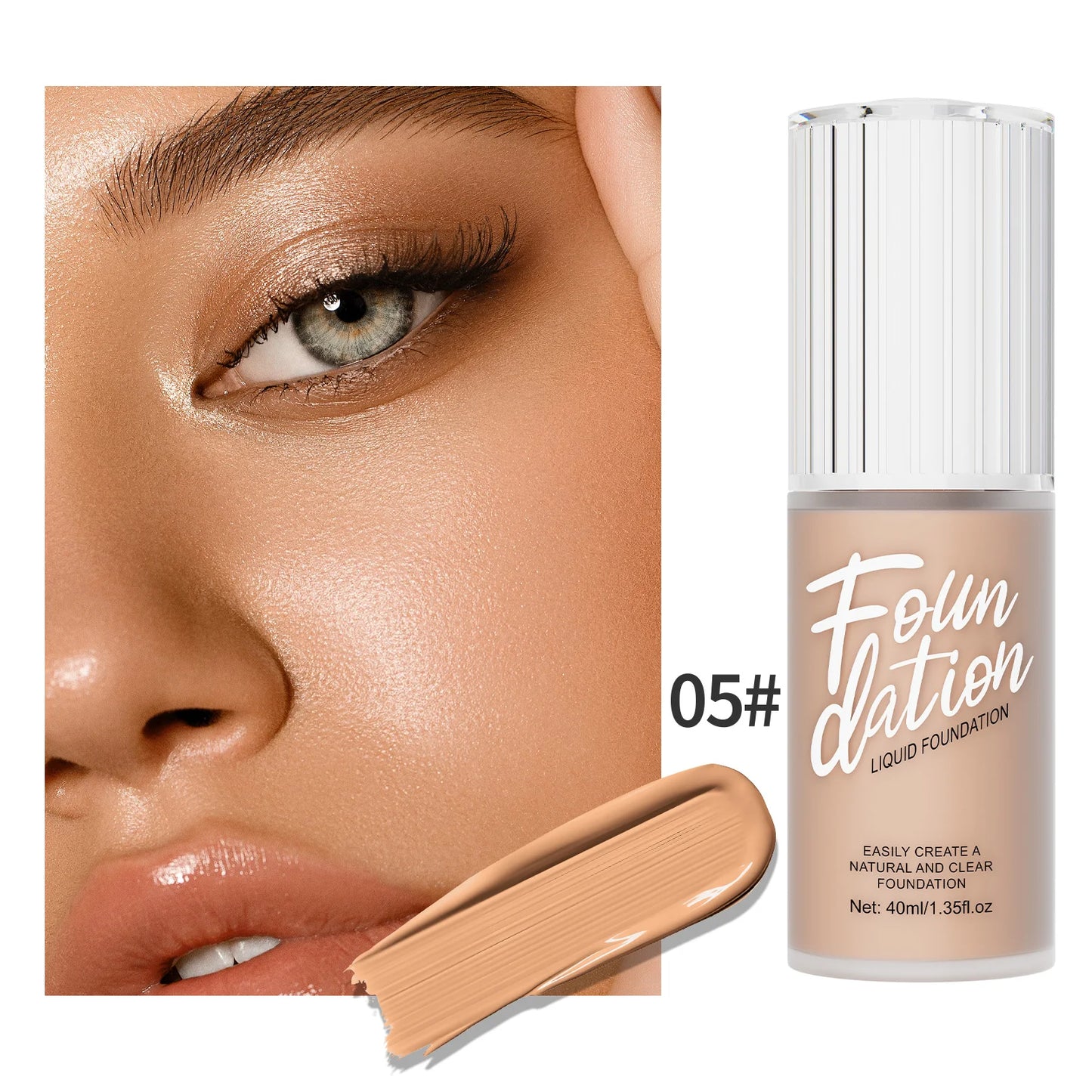 Waterproof Matte Liquid Foundation