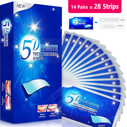 Fast acting TEETH WHITENING strips