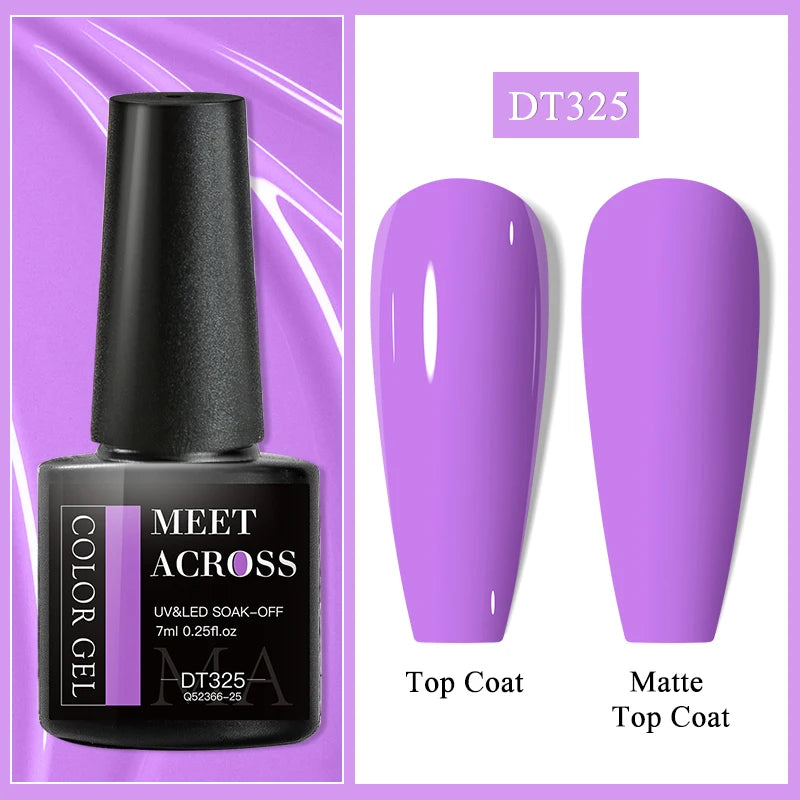 MEET ACROSS 7ml Gel Nail Polish