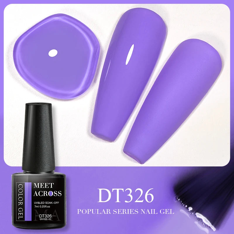 MEET ACROSS 5ml Gel Nail Polish
