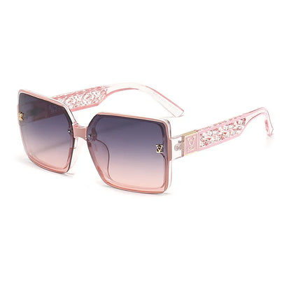 Women's Luxury Glamour Square Sunglasses
