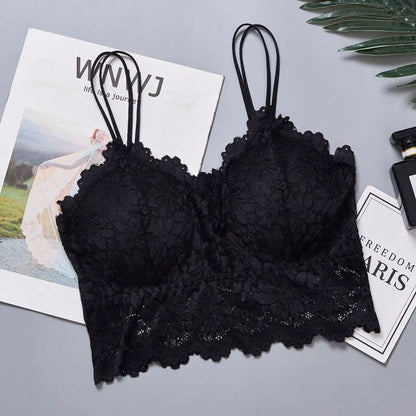 Floral Lace Padded Bralette