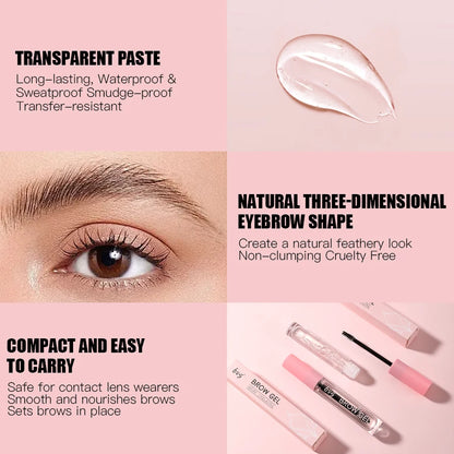 Waterproof Transparent Eyebrow Gel