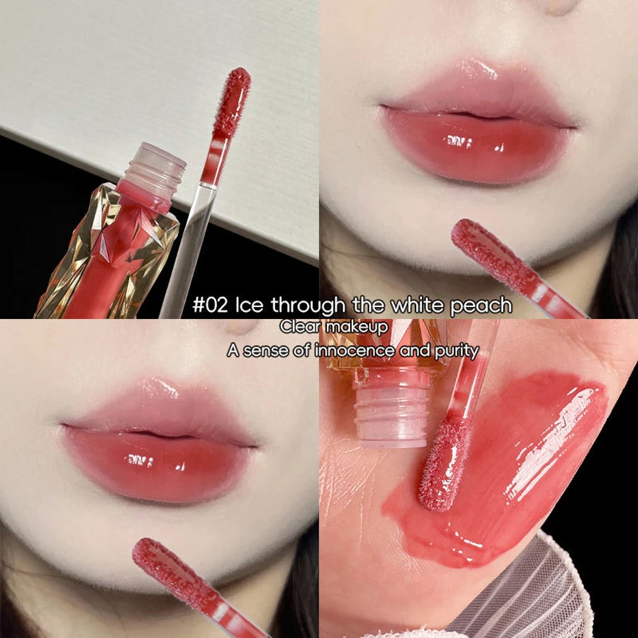 Long-lasting Moisturizing Mirror Glass Lip Gloss