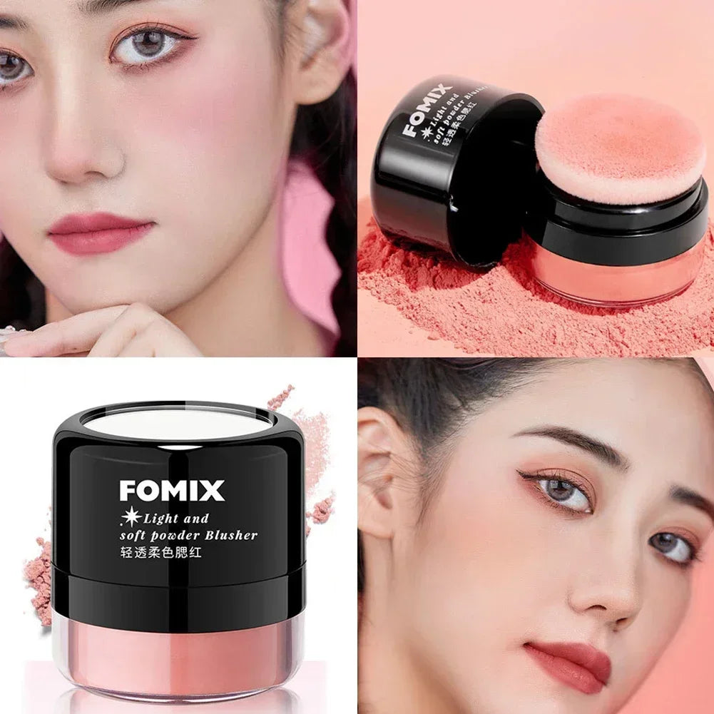 Powder Blusher With Air Cushion Applicator