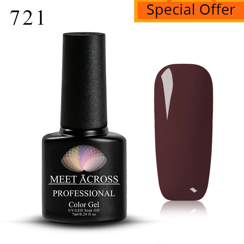 MEET ACROSS 5ml Gel Nail Polish