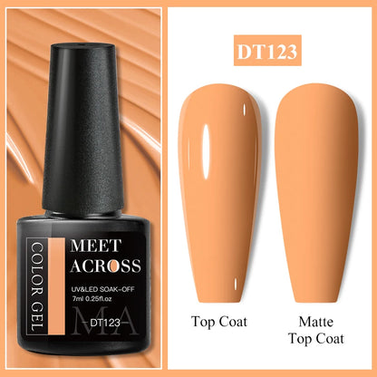 MEET ACROSS 7ml Gel Nail Polish
