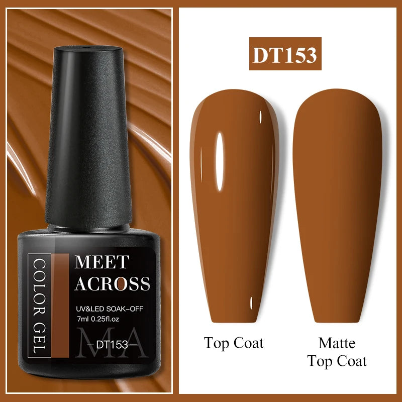 MEET ACROSS 7ml Gel Nail Polish