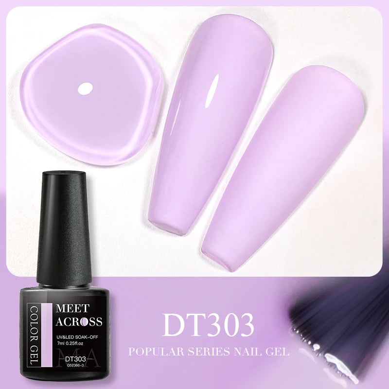 MEET ACROSS 5ml Gel Nail Polish