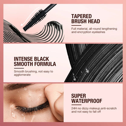 5D Silk Fibre Waterproof Mascara