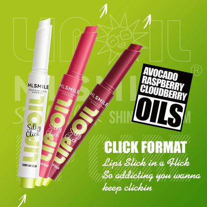 Multicolour Silky Click Long Lasting Lip Gloss