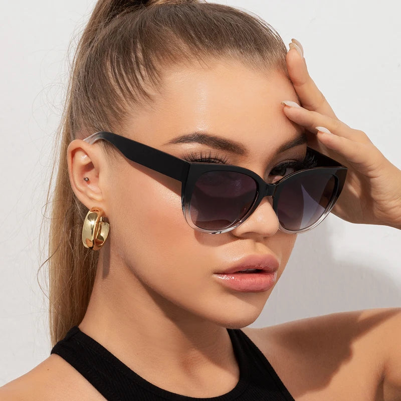 Women's Cat Eye Gradient Sunglasses