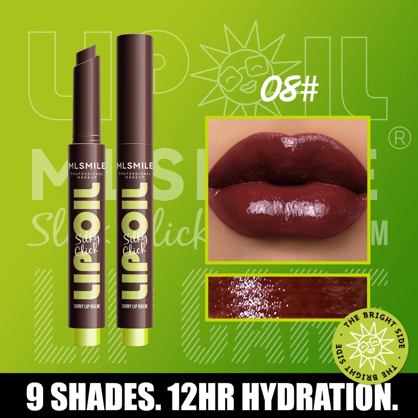 Multicolour Silky Click Long Lasting Lip Gloss