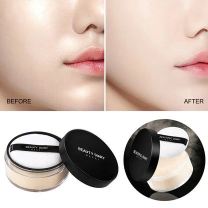 Professional Oil Control Translucent Loose Setting Powder