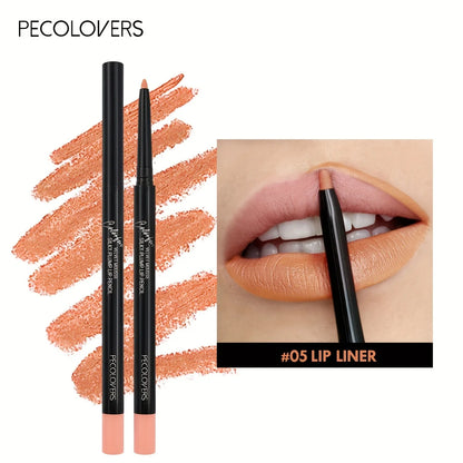 Matte Nude Brown Lip Liner Pencil Waterproof