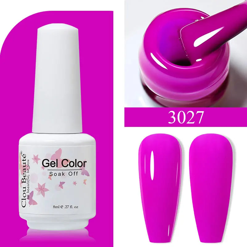 Clou Beaute Gel Nail Polish 8ml