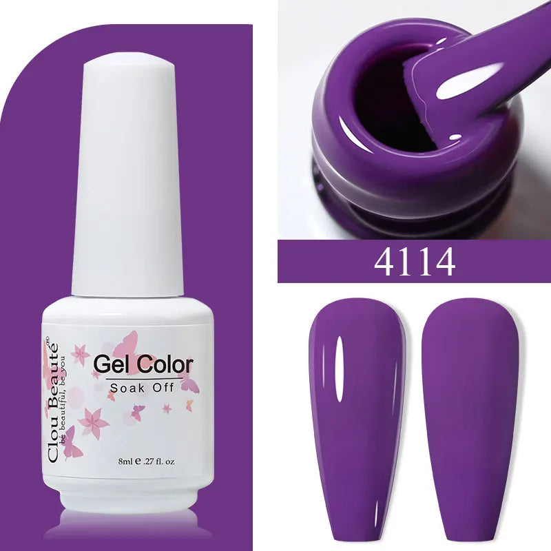 Clou Beaute Gel Nail Polish 8ml