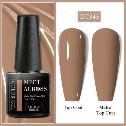 MEET ACROSS 7ml Gel Nail Polish
