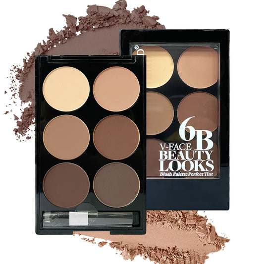 6 Colours Contouring Powder Palette