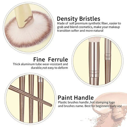 20 Piece Makeup Brush Set