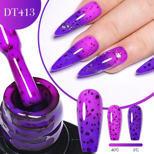 7ml Auroras Spotted Thermal Colour Changing Gel Nail Polish