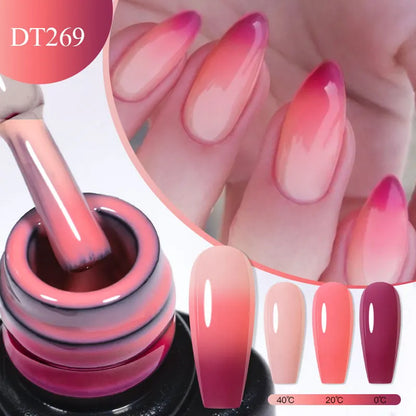 7ml Auroras Thermal Colour Changing Gel Nail Polish