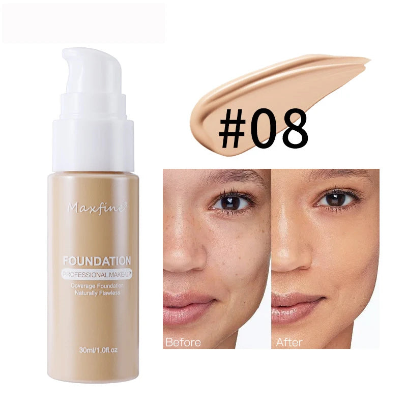 Liquid Foundation Waterproof Sweat-resistant